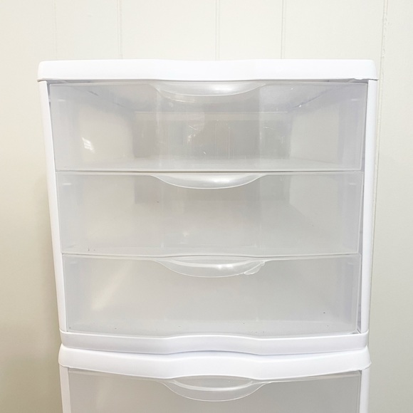 White 6-Drawer Storage Organizer - Picture 2 of 4